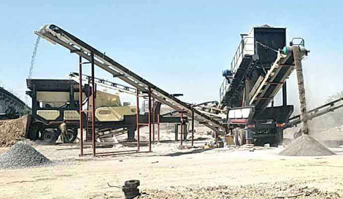 300-350t/h Mobile Crusher in Zambia